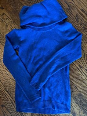 GAP Royal Blue Cowl Neck Sweater